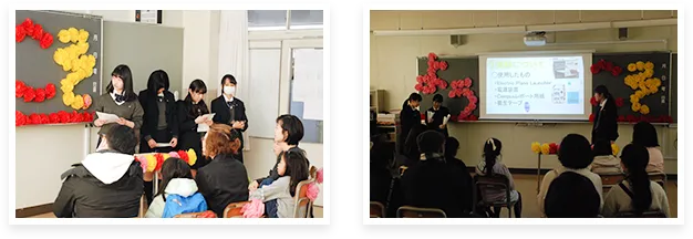 生徒の個別相談は、各校の生徒が、自校愛を語るとともに、ありのままの様子も聞けて、たいへん盛況でした。